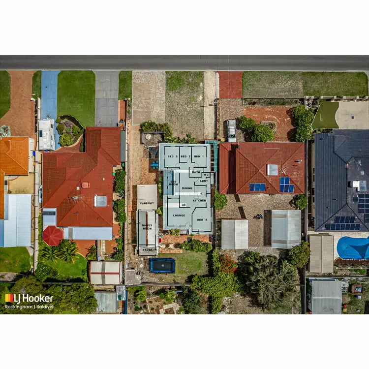 Floorplan of Homely house listing, 45 Fendam Street, Warnbro WA 6169