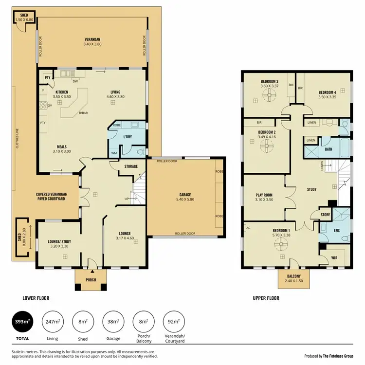 Floorplan of Homely house listing, 198 Sanctuary Drive, Mawson Lakes SA 5095