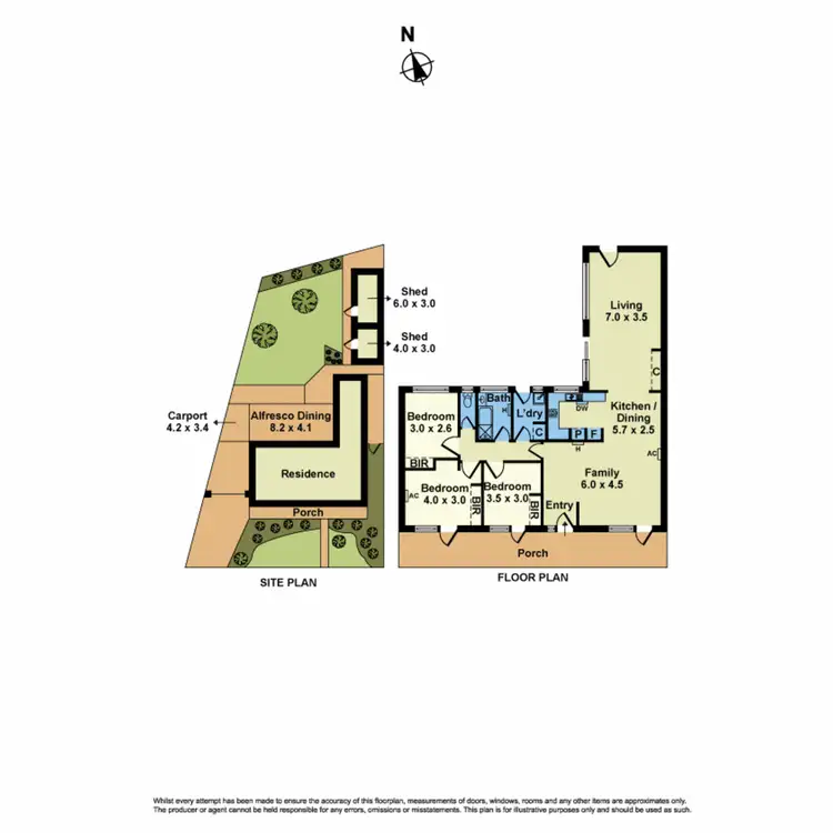 Floorplan of Homely house listing, 3 Eva Court, Seabrook VIC 3028