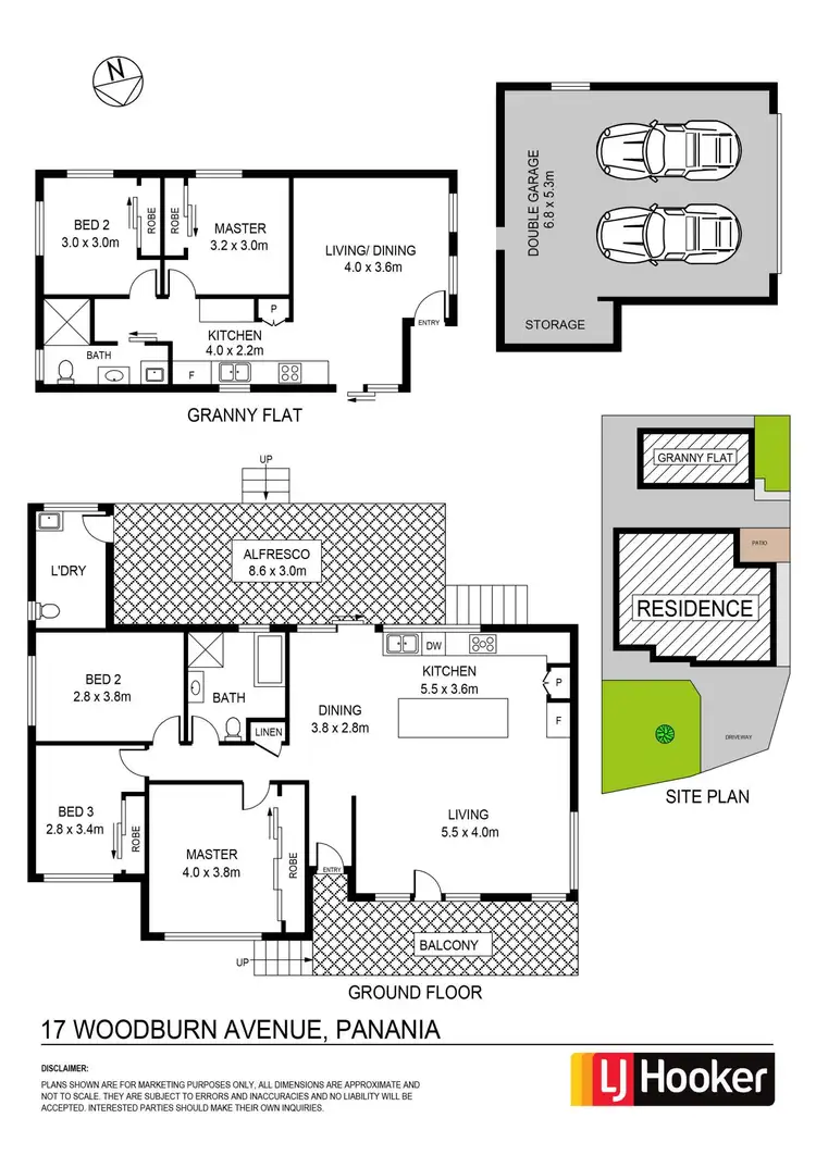 Floorplan of Homely house listing, 17 Woodburn Avenue, Panania NSW 2213