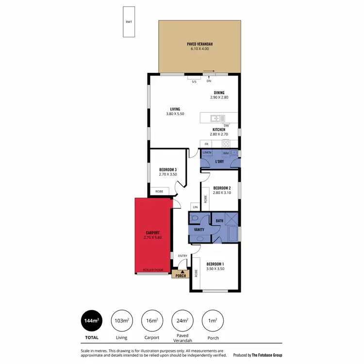 Floorplan of Homely house listing, 21 Williams Avenue, Hackham West SA 5163
