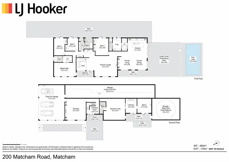 Floorplan of Homely rural property listing, 200 Matcham Road, Matcham NSW 2250