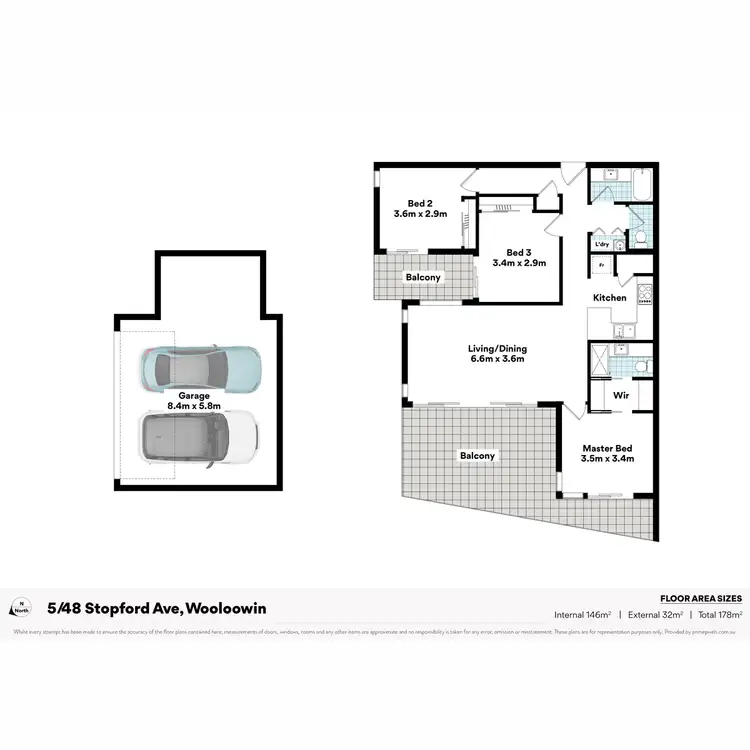 Floorplan of Homely apartment listing, 5/48 Stopford Street, Wooloowin QLD 4030