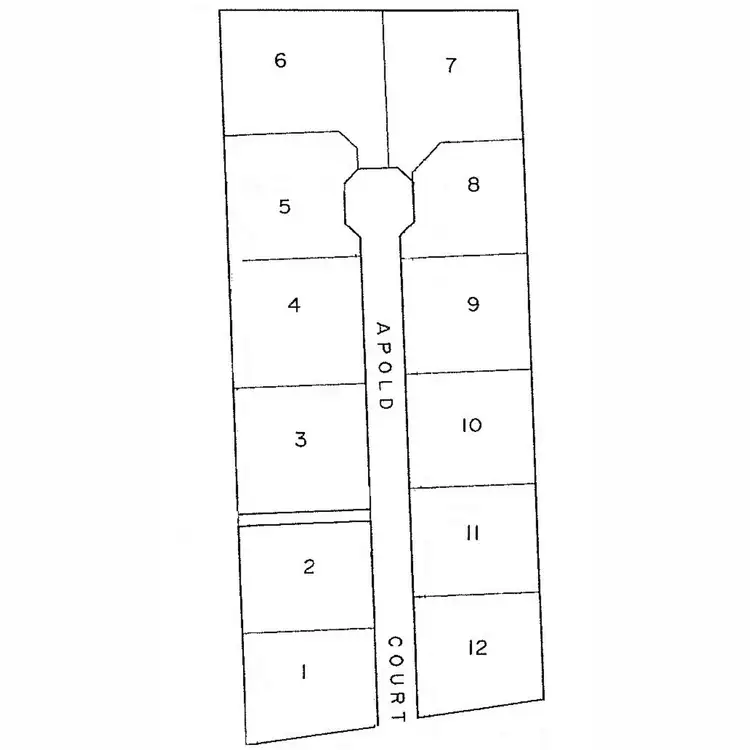 Floorplan of Homely land listing, Lot 6/ Apold Road, Murbko SA 5320