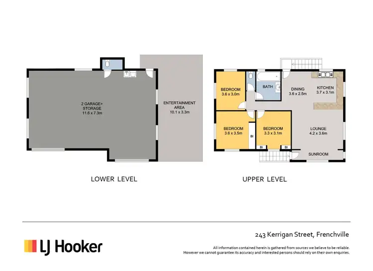 Floorplan of Homely house listing, 243 Kerrigan Street, Frenchville QLD 4701