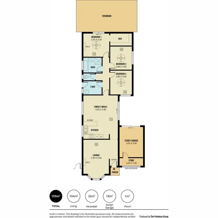 Floorplan of Homely house listing, 45B Galaxy Way, Athelstone SA 5076