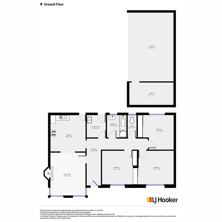 Floorplan of Homely house listing, 3385 Channel Highway, Woodbridge TAS 7162