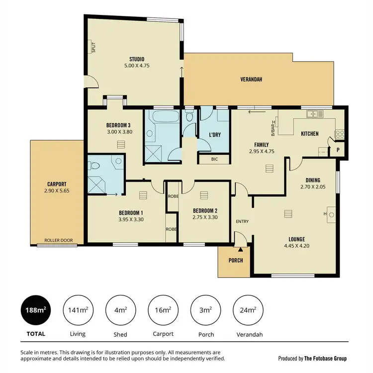 Floorplan of Homely house listing, 266 Grenfell Road, Surrey Downs SA 5126