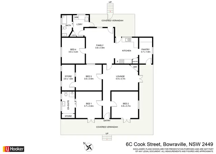 Floorplan of Homely house listing, 6c Cook Street, Bowraville NSW 2449