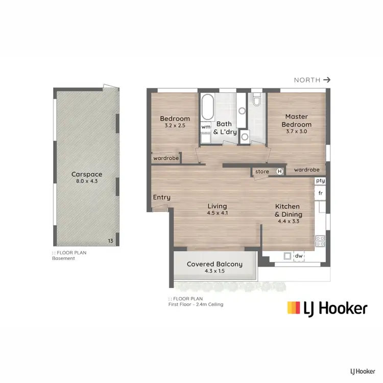 Floorplan of Homely unit listing, 13/6 Brooke Avenue, Palm Beach QLD 4221
