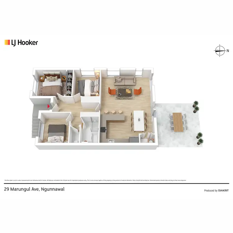 Floorplan of Homely house listing, 29 Marungul Avenue, Ngunnawal ACT 2913