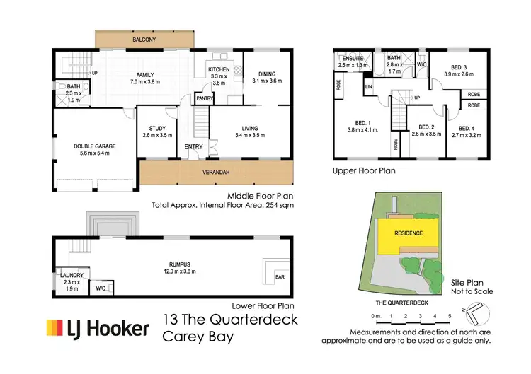 Floorplan of Homely house listing, 13 The Quarterdeck, Carey Bay NSW 2283