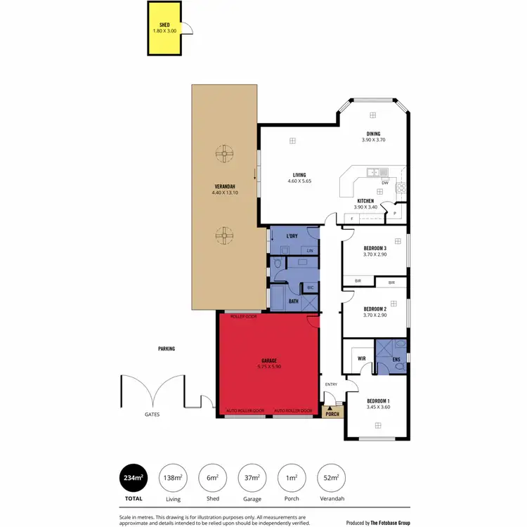 Floorplan of Homely house listing, 88 Quinliven Road, Aldinga Beach SA 5173