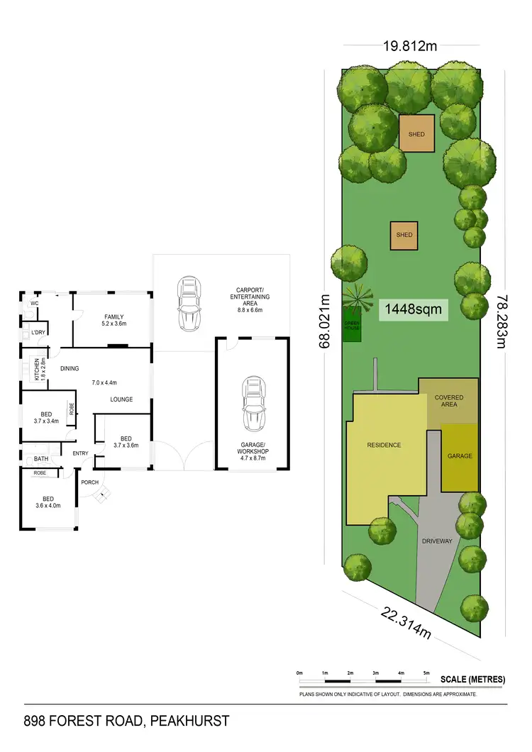 Floorplan of Homely house listing, 898 Forest Road, Peakhurst NSW 2210