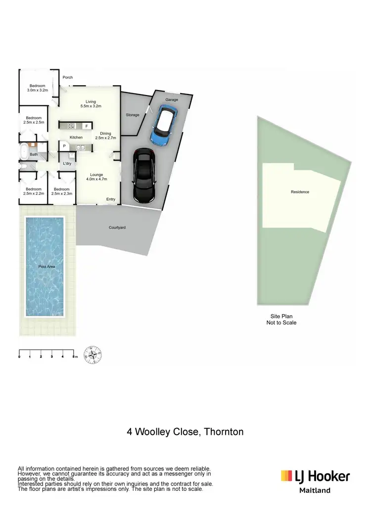 Floorplan of Homely house listing, 4 Woolley Close, Thornton NSW 2322