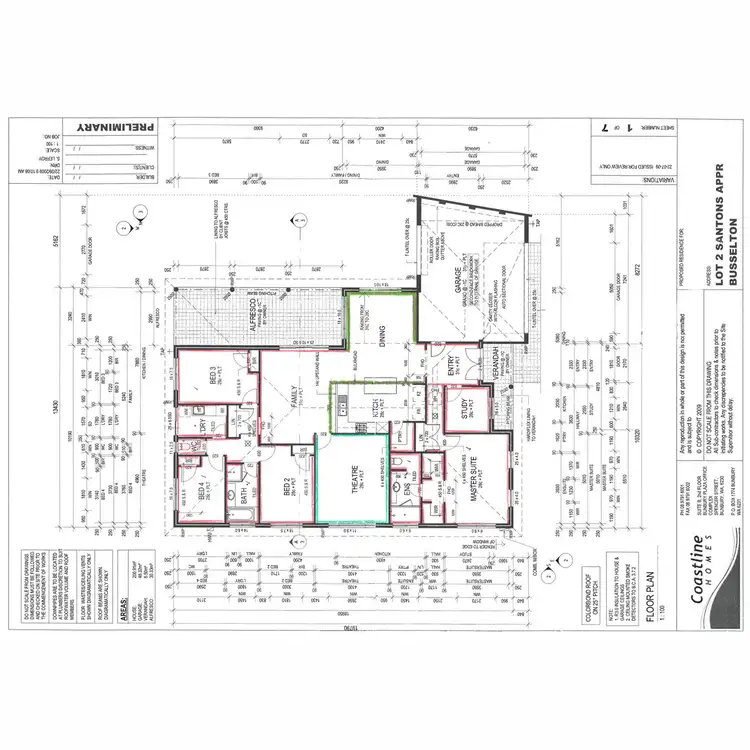 Floorplan of Homely house listing, 94 Santons Approach, Yalyalup WA 6280