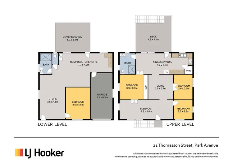 Floorplan of Homely house listing, 21 Thomasson Street, Park Avenue QLD 4701