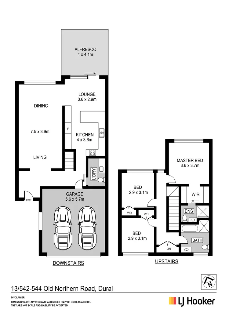 Floorplan of Homely house listing, 13/542 Old Northern Road, Dural NSW 2158