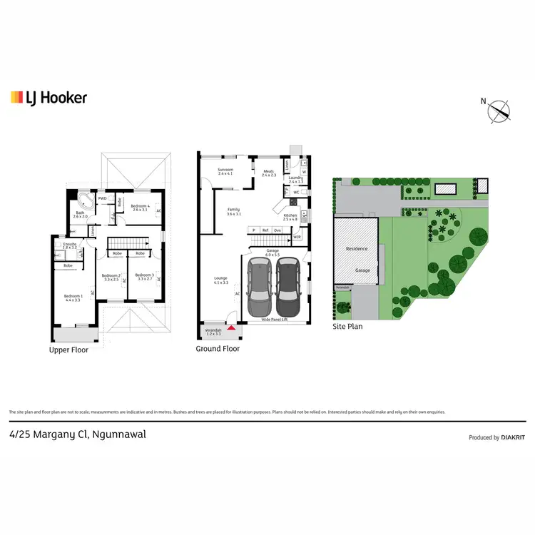 Floorplan of Homely townhouse listing, 4/25 Margany Close, Ngunnawal ACT 2913