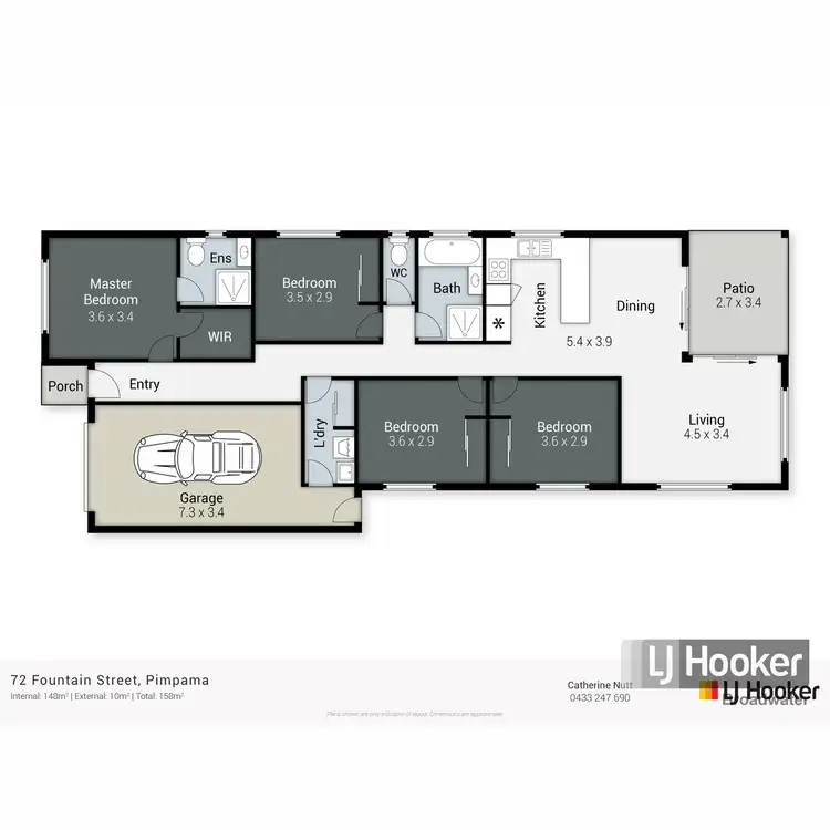 Floorplan of Homely house listing, 72 Fountain Street, Pimpama QLD 4209