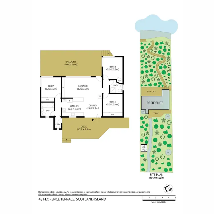 Floorplan of Homely house listing, 43 Florence Terrace, Scotland Island NSW 2105