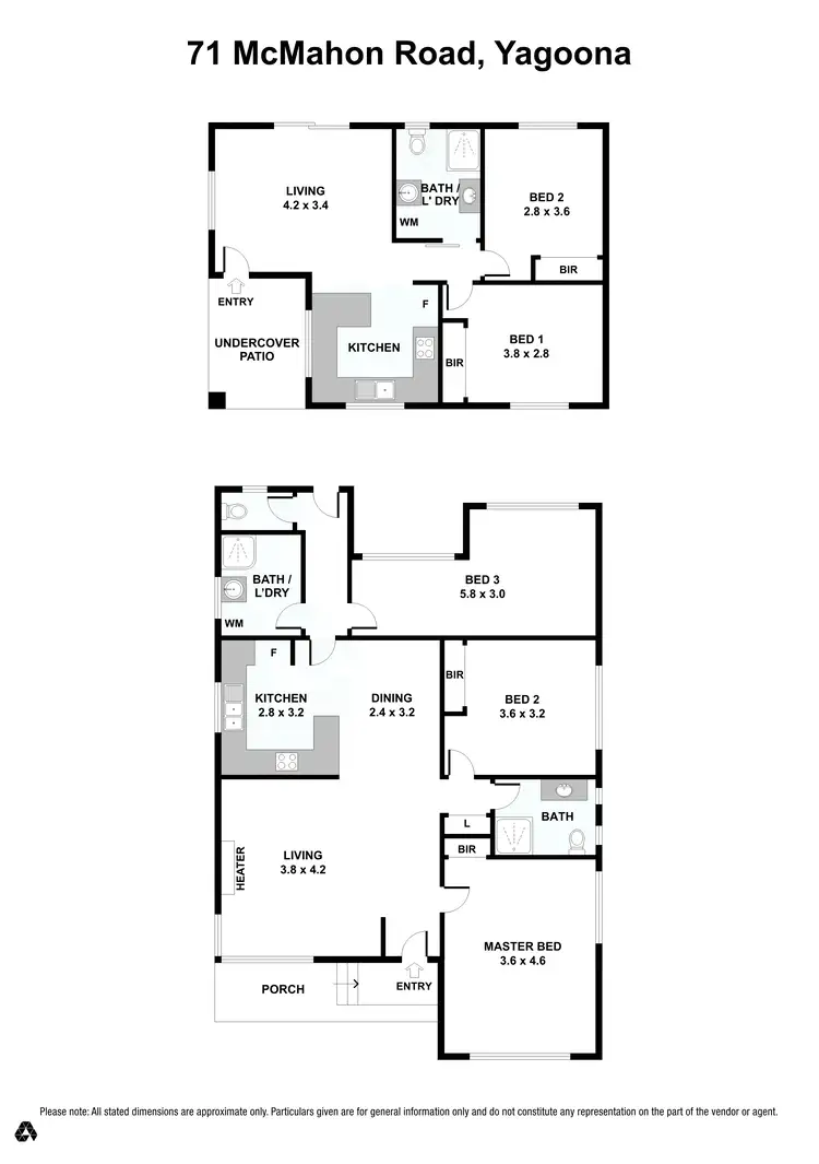 Floorplan of Homely house listing, 71 McMahon Road, Yagoona NSW 2199