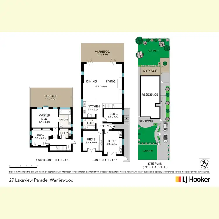 Floorplan of Homely house listing, 27 Lakeview Parade, Warriewood NSW 2102
