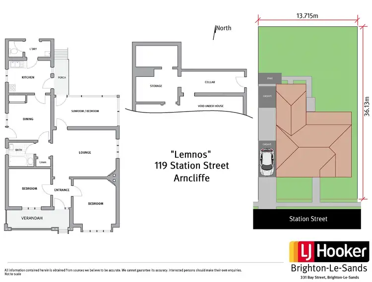 Floorplan of Homely house listing, 119 Station Street, Arncliffe NSW 2205
