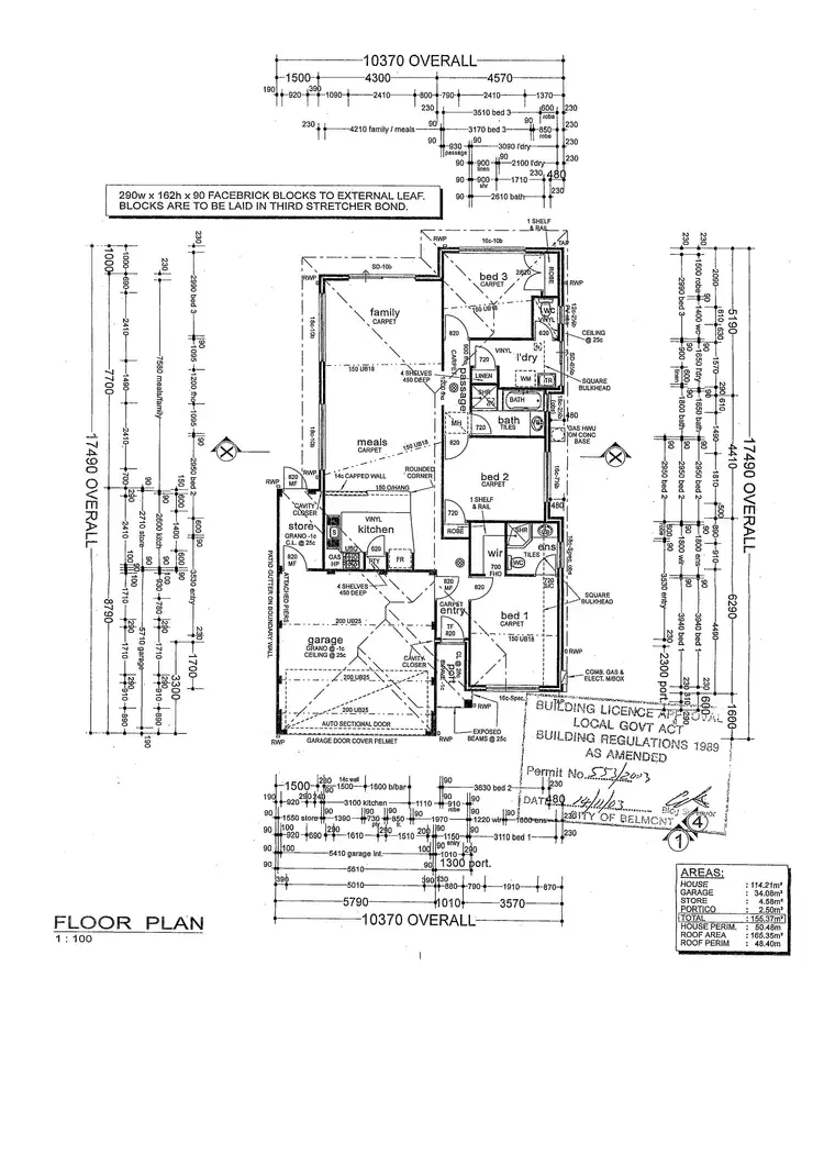 Floorplan of Homely house listing, 3 Durham Place, Kewdale WA 6105