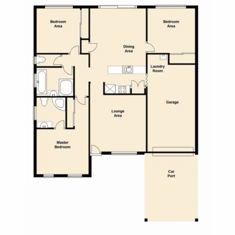 Floorplan of Homely house listing, 21A Willow Road West, Redbank Plains QLD 4301