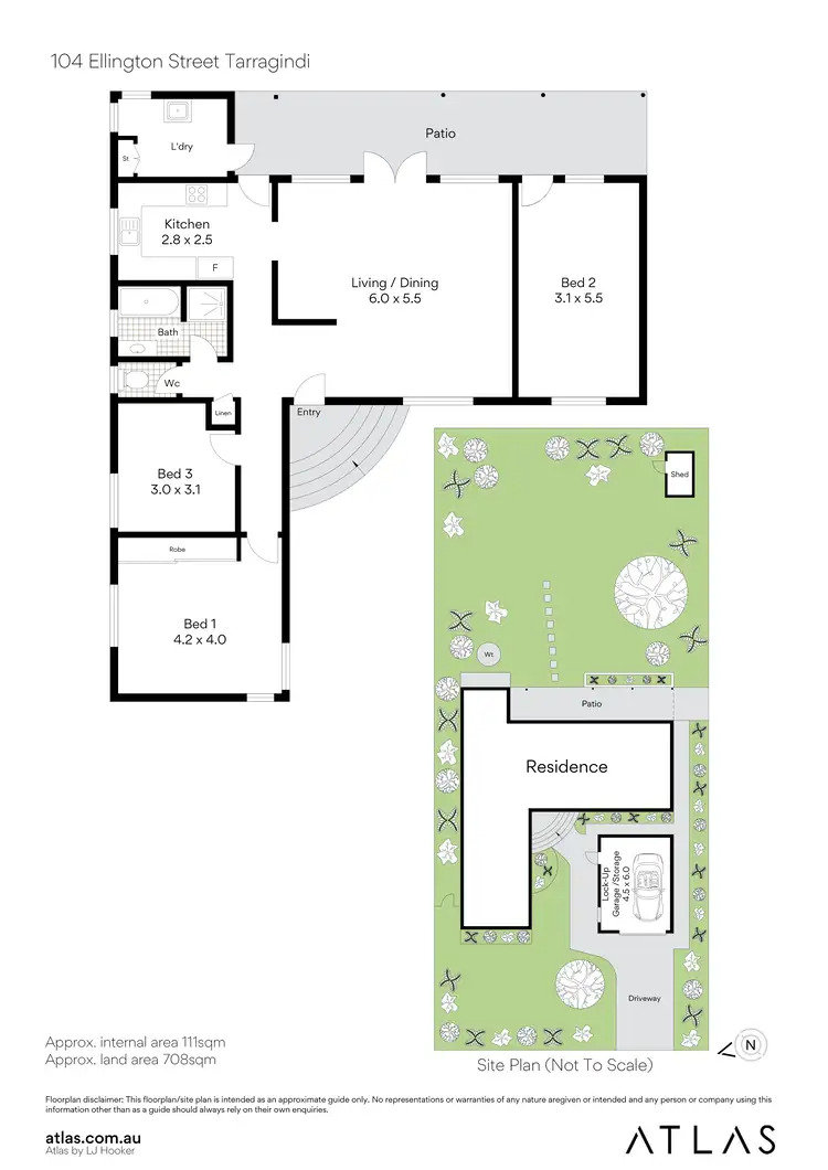 Floorplan of Homely house listing, 104 Ellington Street, Tarragindi QLD 4121
