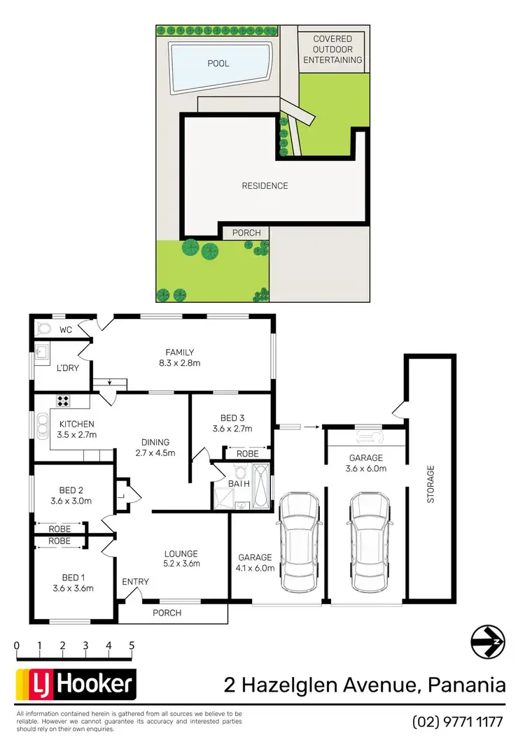 Floorplan of Homely house listing, 2 Hazelglen Avenue, Panania NSW 2213