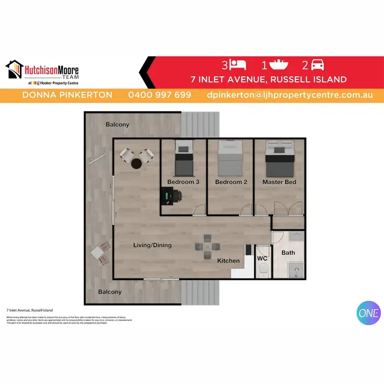 Floorplan of Homely house listing, 7 Inlet Avenue, Russell Island QLD 4184