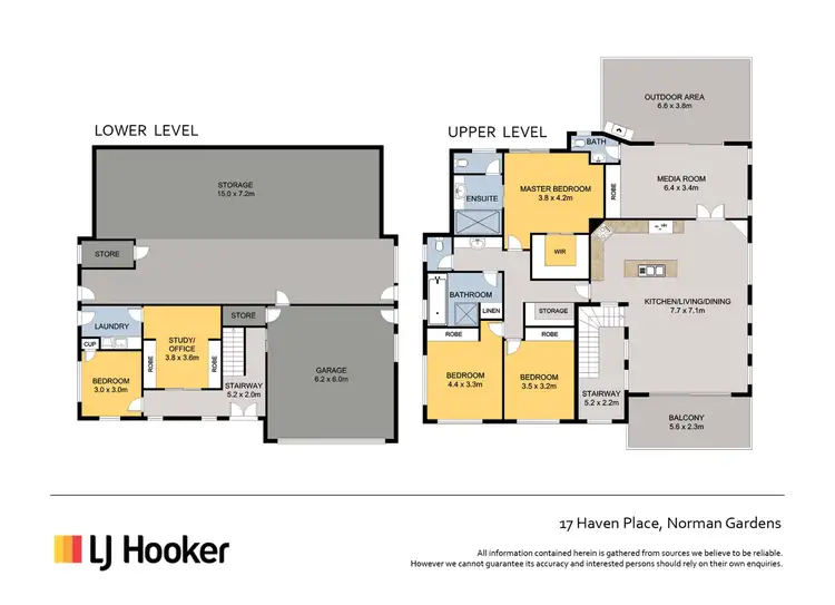 Floorplan of Homely house listing, 17 Haven Close, Norman Gardens QLD 4701