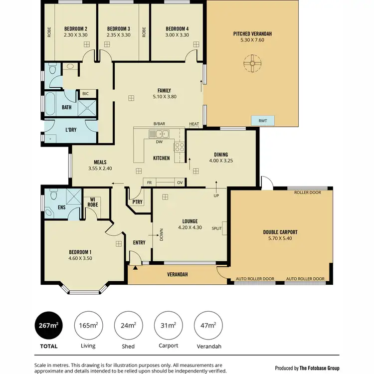 Floorplan of Homely house listing, 2 Willow Gardens, Hillbank SA 5112