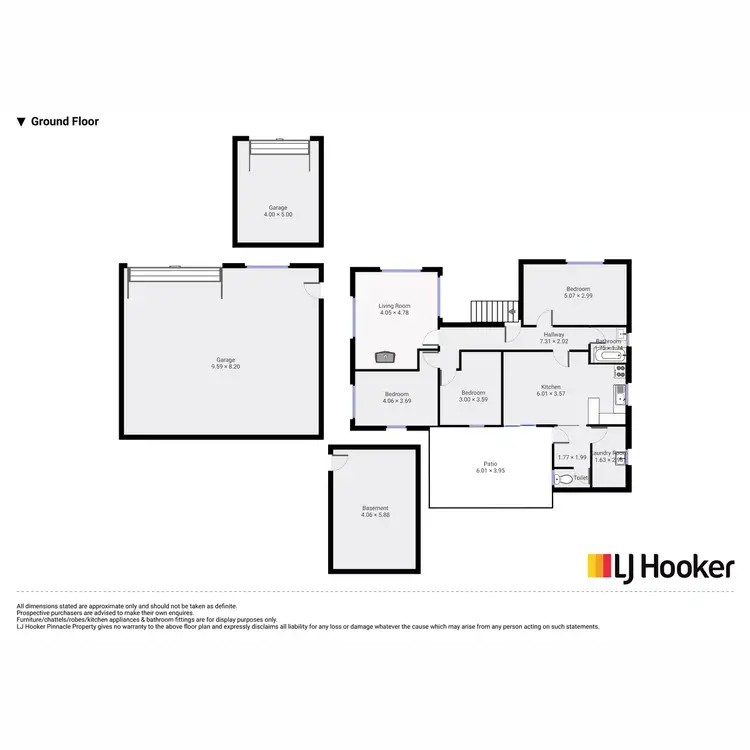 Floorplan of Homely house listing, 58 Ashbolt Crescent, Lutana TAS 7009