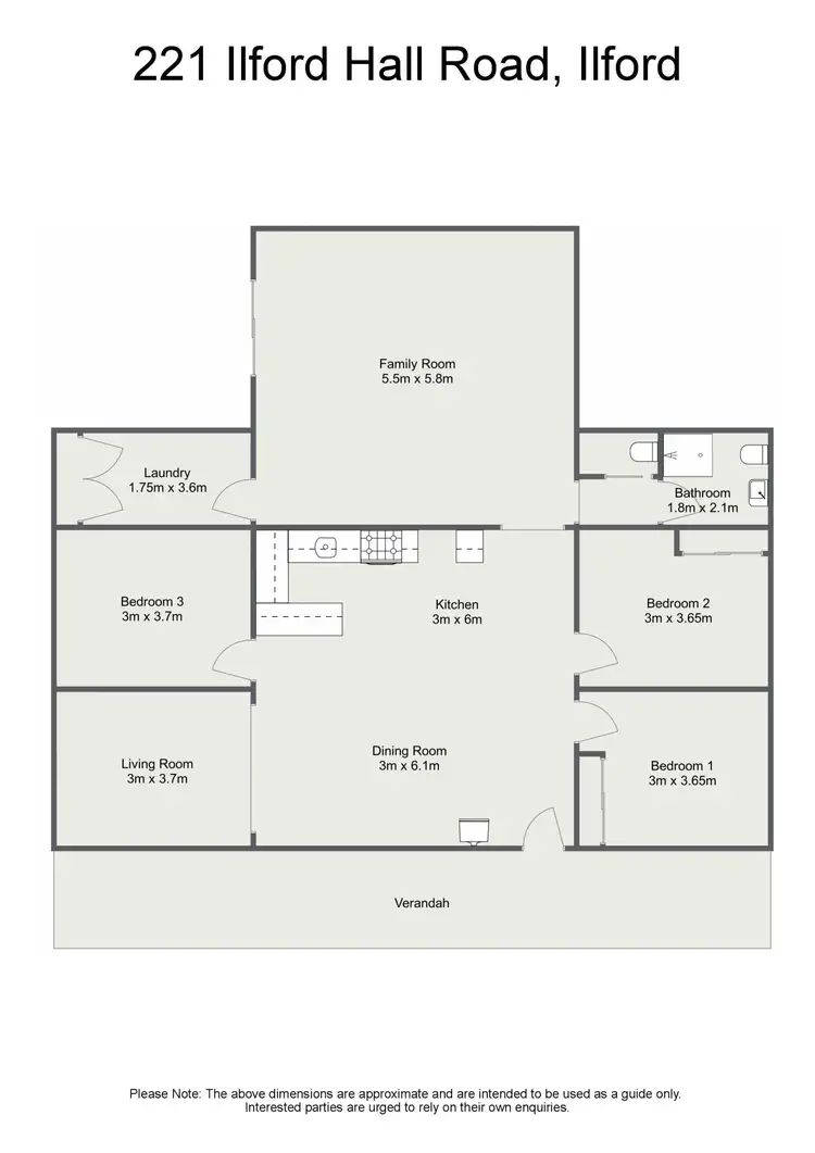 Floorplan of Homely rural property listing, 221 Ilford Hall Road, Ilford NSW 2850