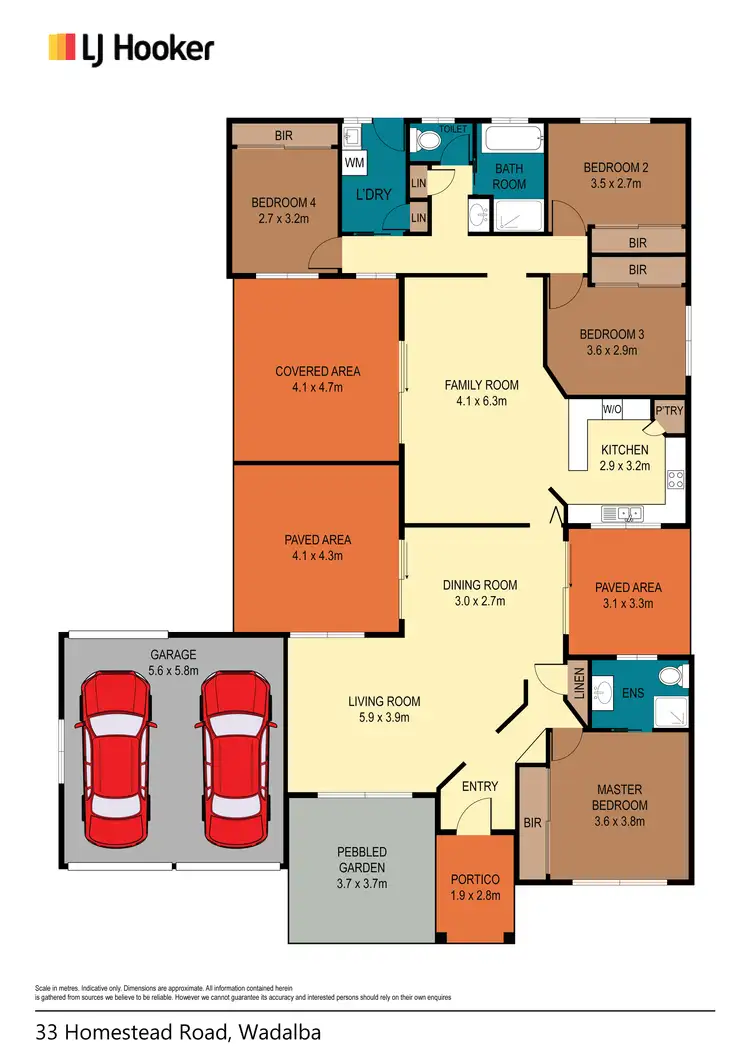 Floorplan of Homely house listing, 33 Homestead Road, Wadalba NSW 2259