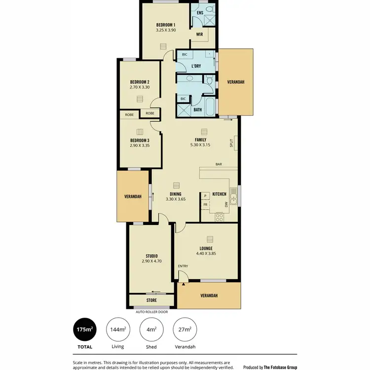 Floorplan of Homely house listing, 5 Fatchen Court, Greenwith SA 5125