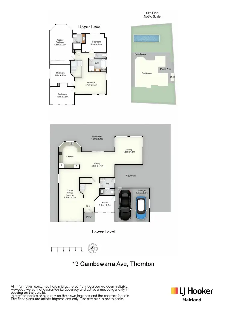 Floorplan of Homely house listing, 13 Cambewarra Avenue, Thornton NSW 2322