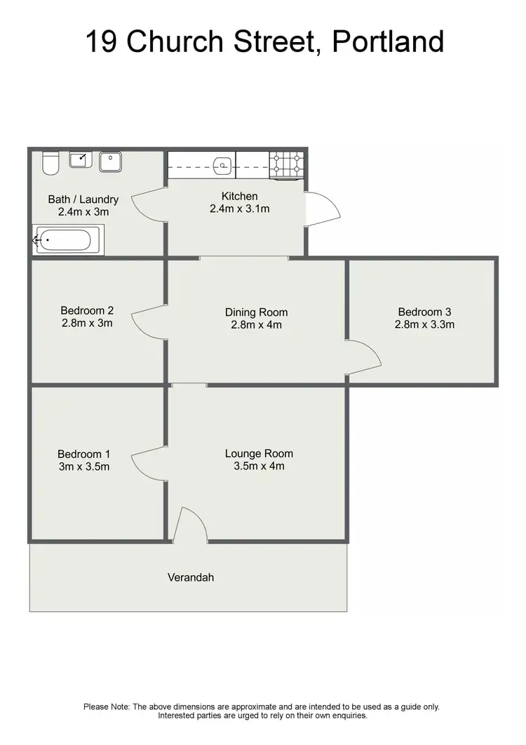 Floorplan of Homely house listing, 19 Church Street, Portland NSW 2847