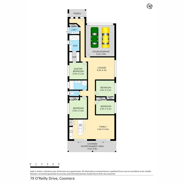 Floorplan of Homely house listing, 79 O'Reilly Drive, Coomera QLD 4209