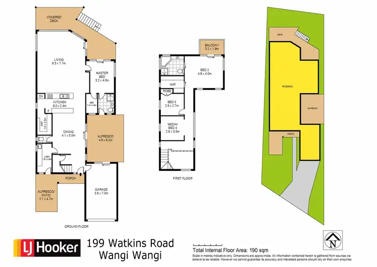 Floorplan of Homely house listing, 199 Watkins Road, Wangi Wangi NSW 2267