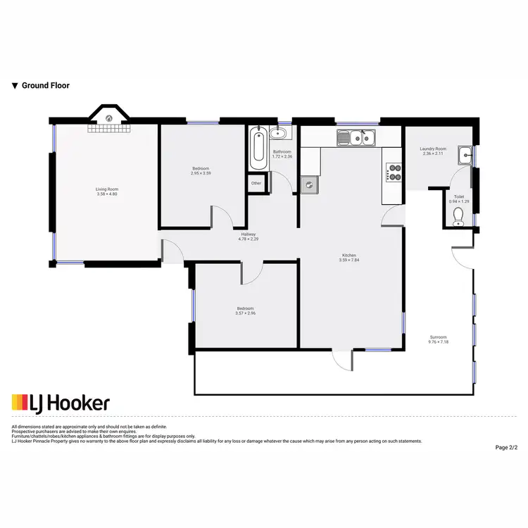 Floorplan of Homely house listing, 19 South Crescent, Maydena TAS 7140