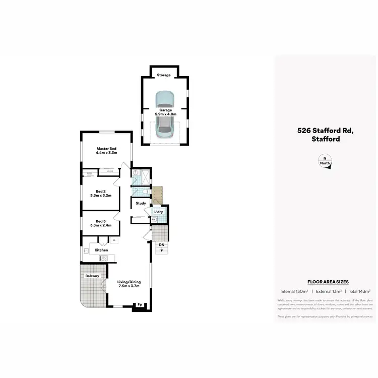 Floorplan of Homely house listing, 526 Stafford Road, Stafford QLD 4053