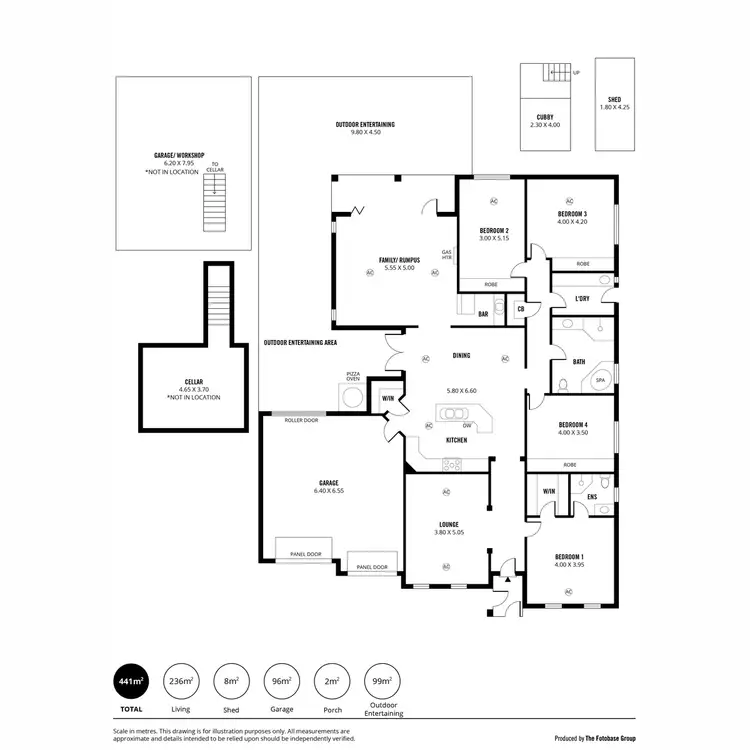 Floorplan of Homely house listing, 73 Balcombe Avenue, Seaton SA 5023