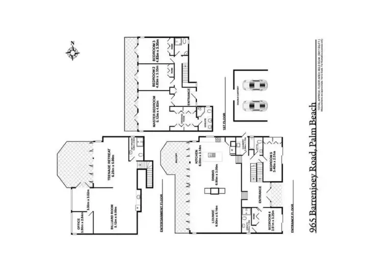 Floorplan of Homely house listing, 965 Barrenjoey Road, Palm Beach NSW 2108