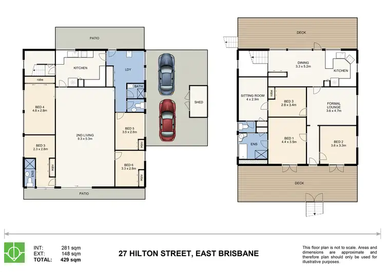Floorplan of Homely house listing, 27 Hilton Street, East Brisbane QLD 4169