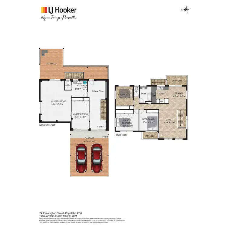 Floorplan of Homely house listing, 24 Kensington Street, Capalaba QLD 4157