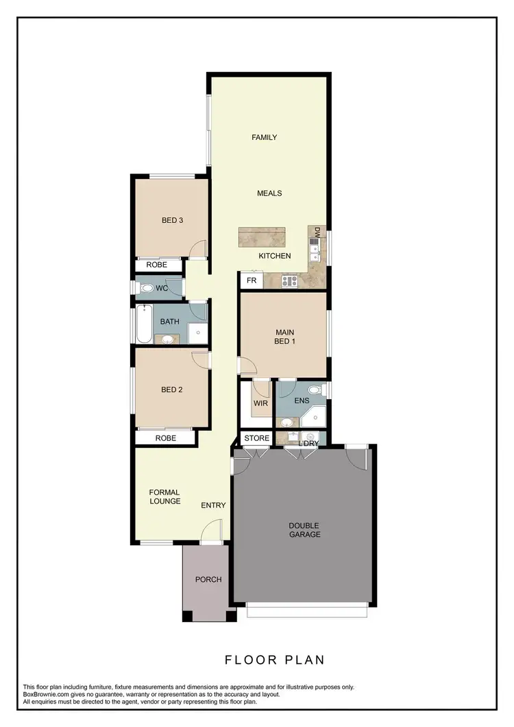 Floorplan of Homely house listing, 8 Urban Drive, Epping VIC 3076